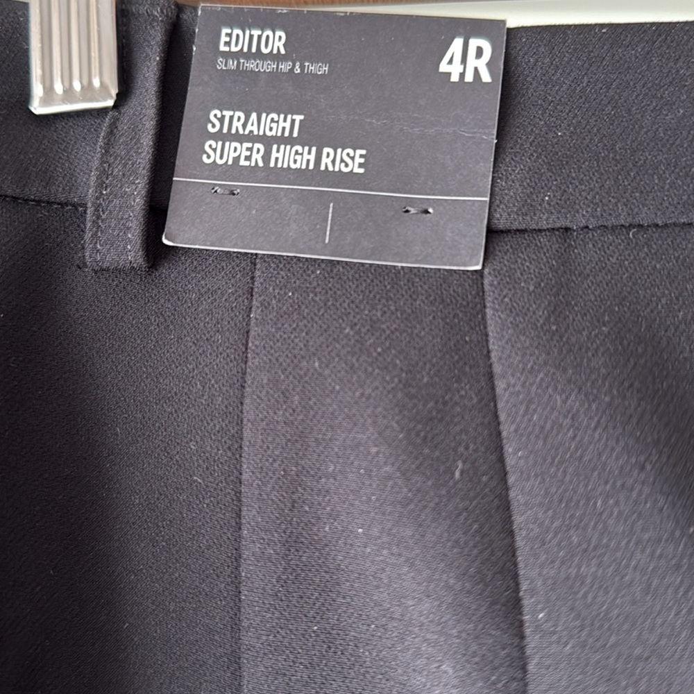 Express Editor Straight Super High Rise Size 4R - Picture 3 of 6